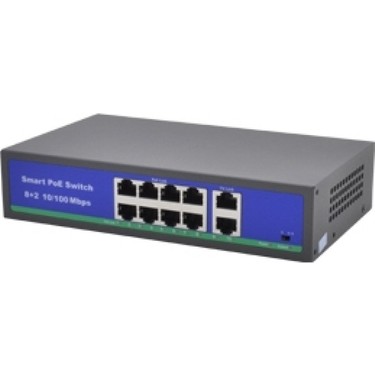 8 port poe swi̇tch – kurumsal cctv kamera sistemi aksesuarları