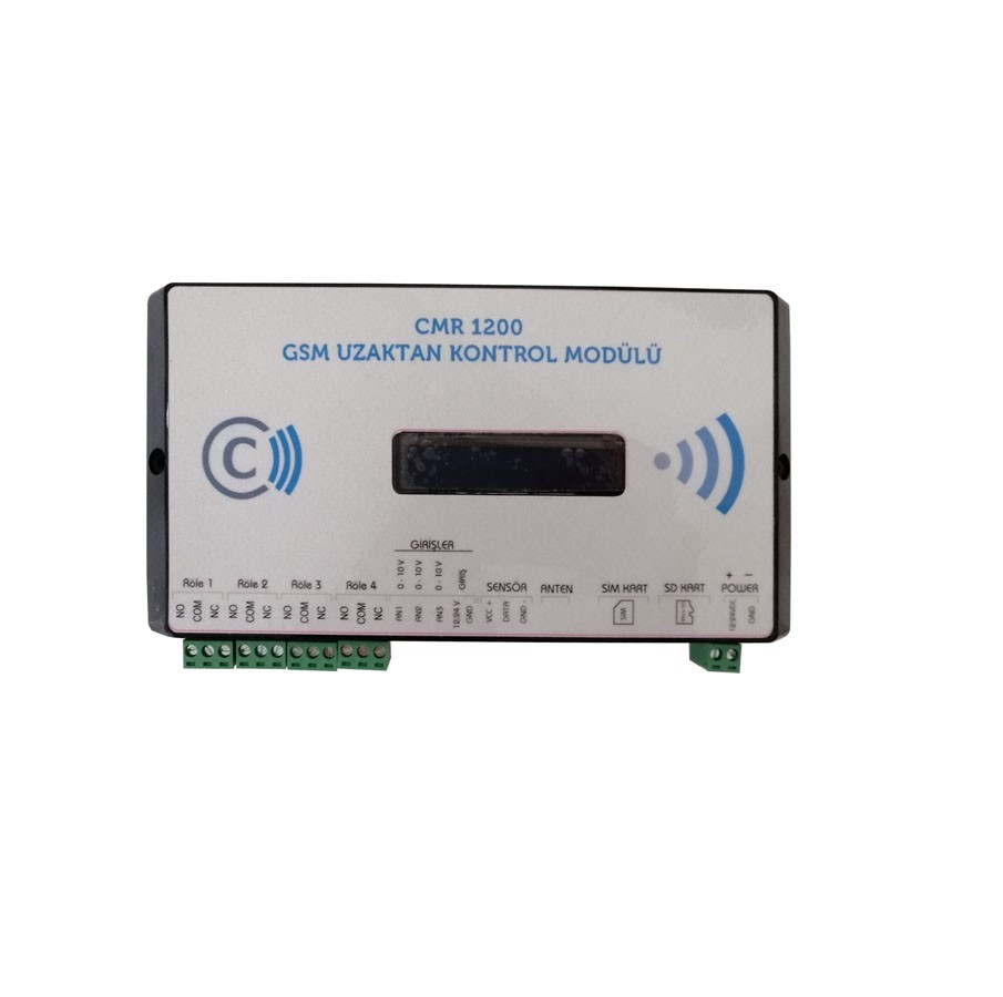 cmr1200 gsm uzaktan röle kontrol modülü