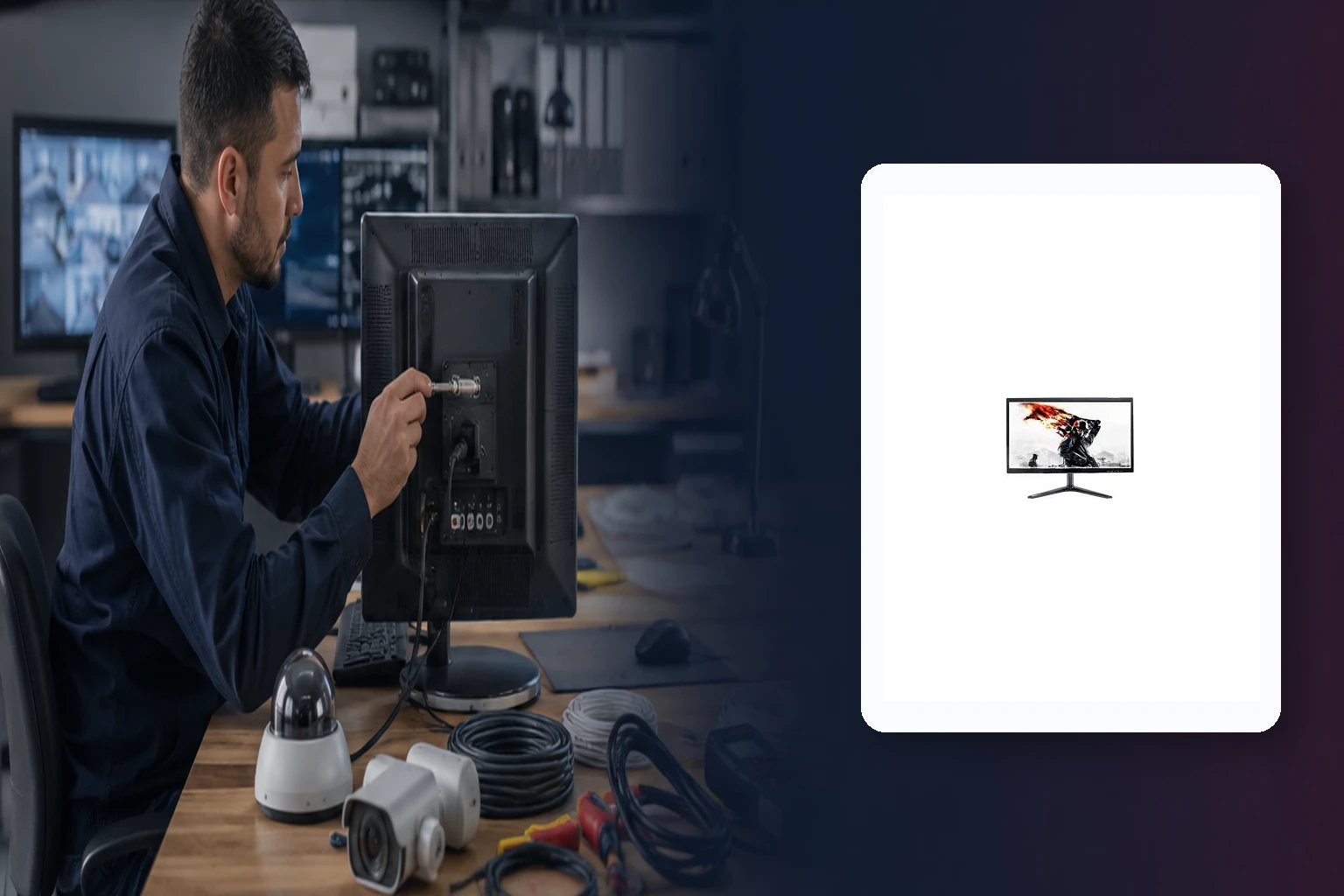 Corpus Zen 19 İnç 60 HZ HDMI+VGA HD Led Monitör – Kurumsal Güvenlik Sistemi Monitörleri montaj ve devreye alma Corpus Zen 19 İnç 60 HZ HDMI+VGA HD Led Monitör – Kurumsal Güvenlik Sistemi Monitörleri profesyonel montajı