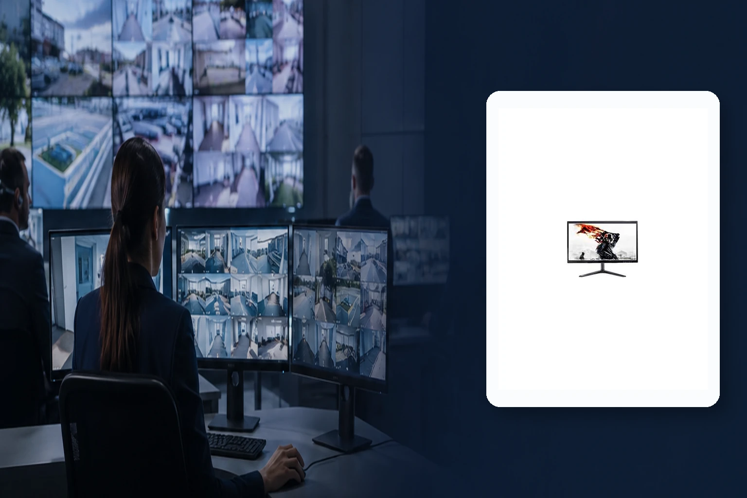 Corpus Zen 19 İnç 60 HZ HDMI+VGA HD Led Monitör – Kurumsal Güvenlik Sistemi Monitörleri uygulaması Corpus Zen 19 İnç 60 HZ HDMI+VGA HD Led Monitör – Kurumsal Güvenlik Sistemi Monitörleri uygulama alanı