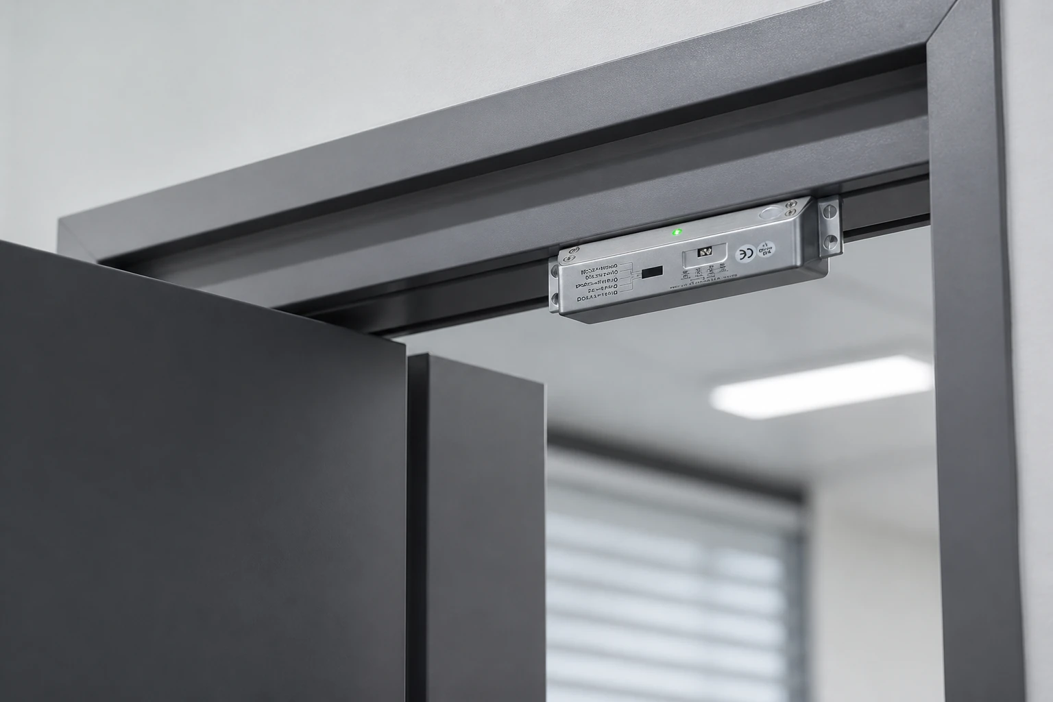 CR-452 Elektrikli Bolt Pimli Kilit uygulama alanı CR-452 Elektrikli Bolt Pimli Kilit kapı geçiş uygulaması