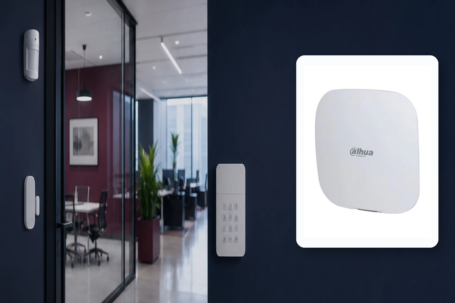 Dahua Arc3000h W2 Kablosuz Alarm Kontrol Paneli Uygulama V1
