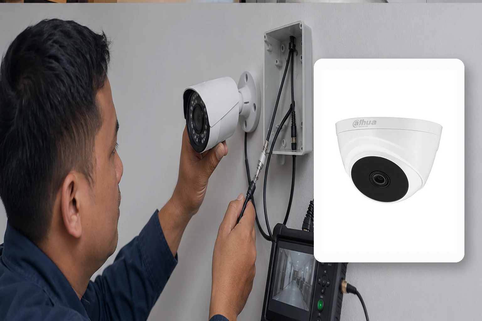 Dahua HAC-T1A21P-0280B-DIP 2MP Analog IR Dome Kamera – Kurumsal AHD Kamera Sistemleri montaj ve devreye alma Dahua HAC-T1A21P-0280B-DIP 2MP Analog IR Dome Kamera – Kurumsal AHD Kamera Sistemleri profesyonel montajı