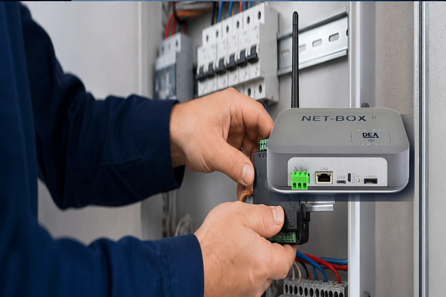 NET-BOX Ağ ve GSM Uzaktan Kontrol Modülü montaj ve devreye alma NET-BOX Ağ ve GSM Uzaktan Kontrol Modülü profesyonel montajı