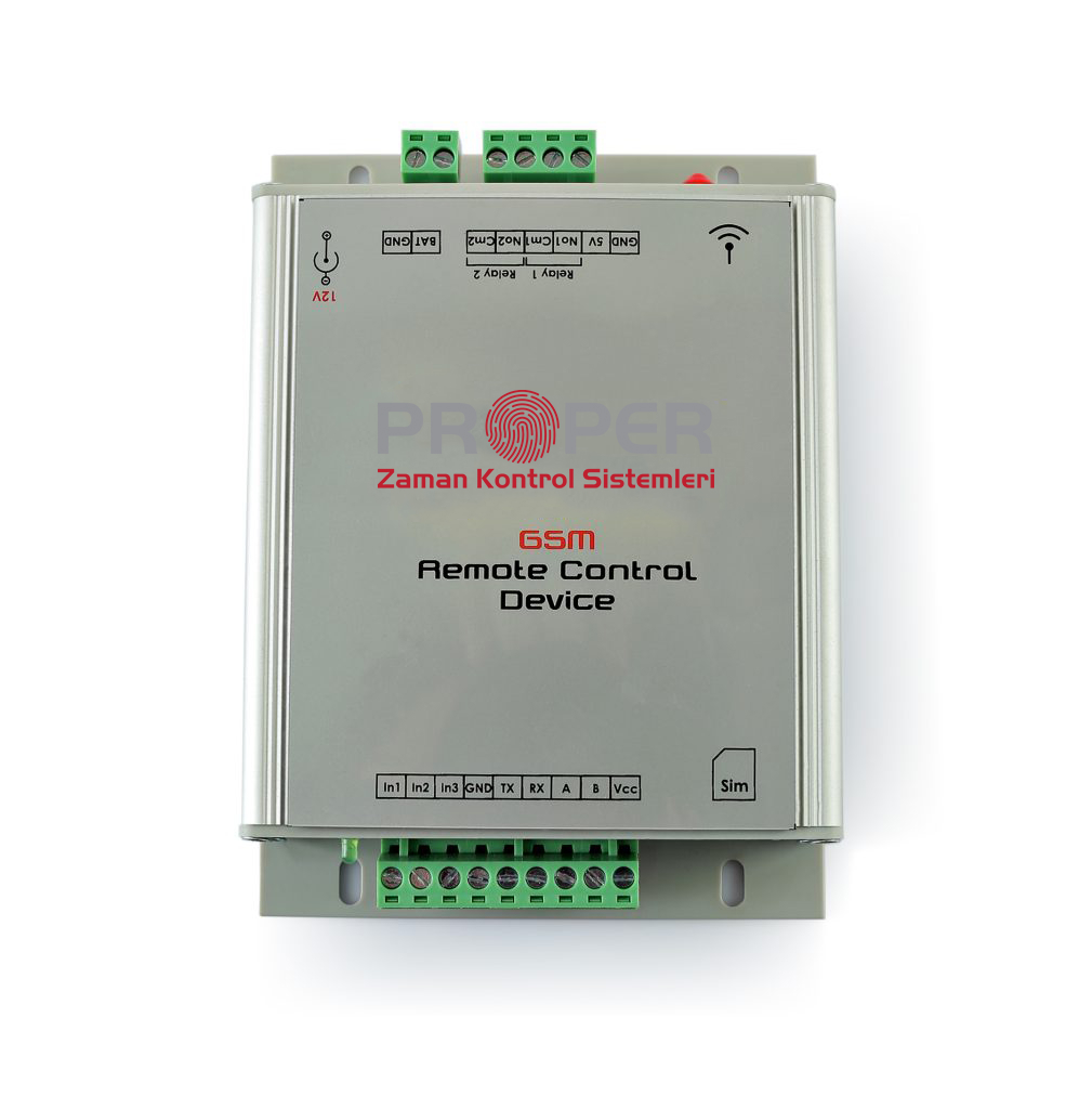 pz-3305 gsm uzaktan bariyer kontrol cihazı