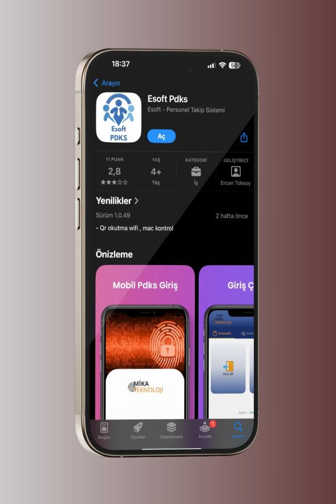 QR Barkod Mobil Personel Takip Sistemi görsel 3 QR Barkod Mobil Personel Takip Sistemi özgün ürün görseli 3