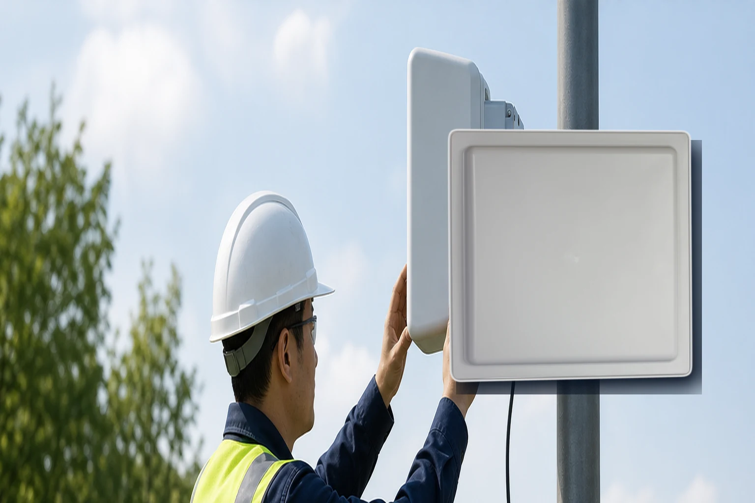 Smart UHF OGS 12 m Akıllı Araç Okuyucu montaj ve devreye alma Smart UHF OGS 12 m Akıllı Araç Okuyucu profesyonel montajı