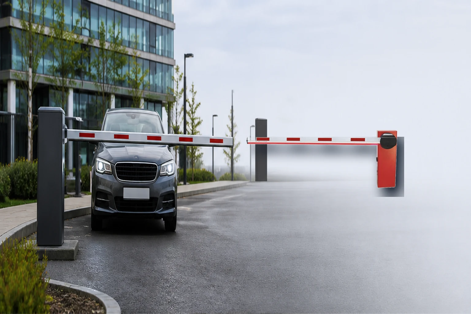 T4 Plus Hızlı Kollu Otopark Bariyeri uygulaması T4 Plus Hızlı Kollu Otopark Bariyeri uygulama alanı