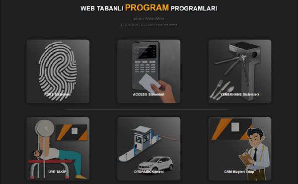 Web tabanlı personel takip sistemi uygulaması