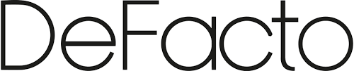 DeFacto referans logosu