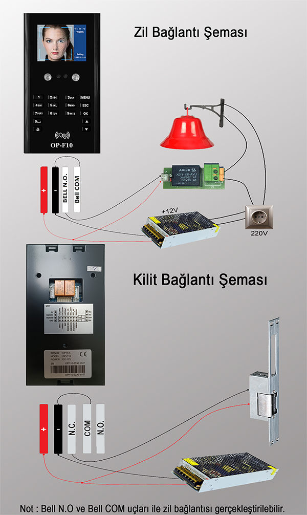 OP F10 Proximity Yüz Tanıma Cihazı